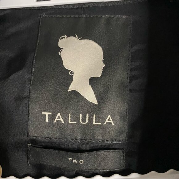 Aritzia x Talula Women's Gray Exeter Single Breasted Notch Lapel Blazer - Picture 8 of 12